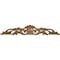 Ekena Millwork 24 1/8"W x 5 1/8"H x 3/4"D Medium Farmingdale Center with Scrolls, Alder ONL24X05X01FRAL - alternate 2